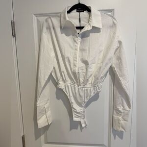 Pretty Little Thing White Blouse